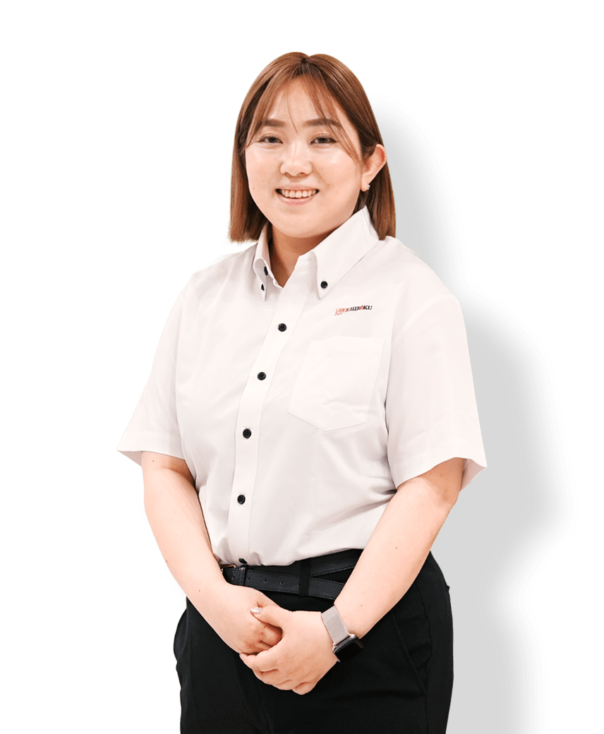 社員インタビュー02 楽しく仕事ができる環境づくりをしていきたい！